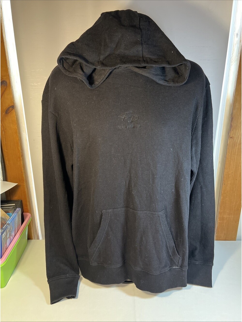Primark Future Projects Hoodie Black Extra Large
